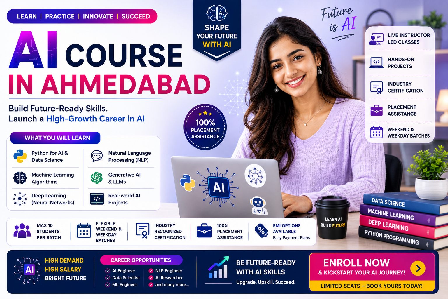 AI Course in Ahmedabad– Shifttotech Academy