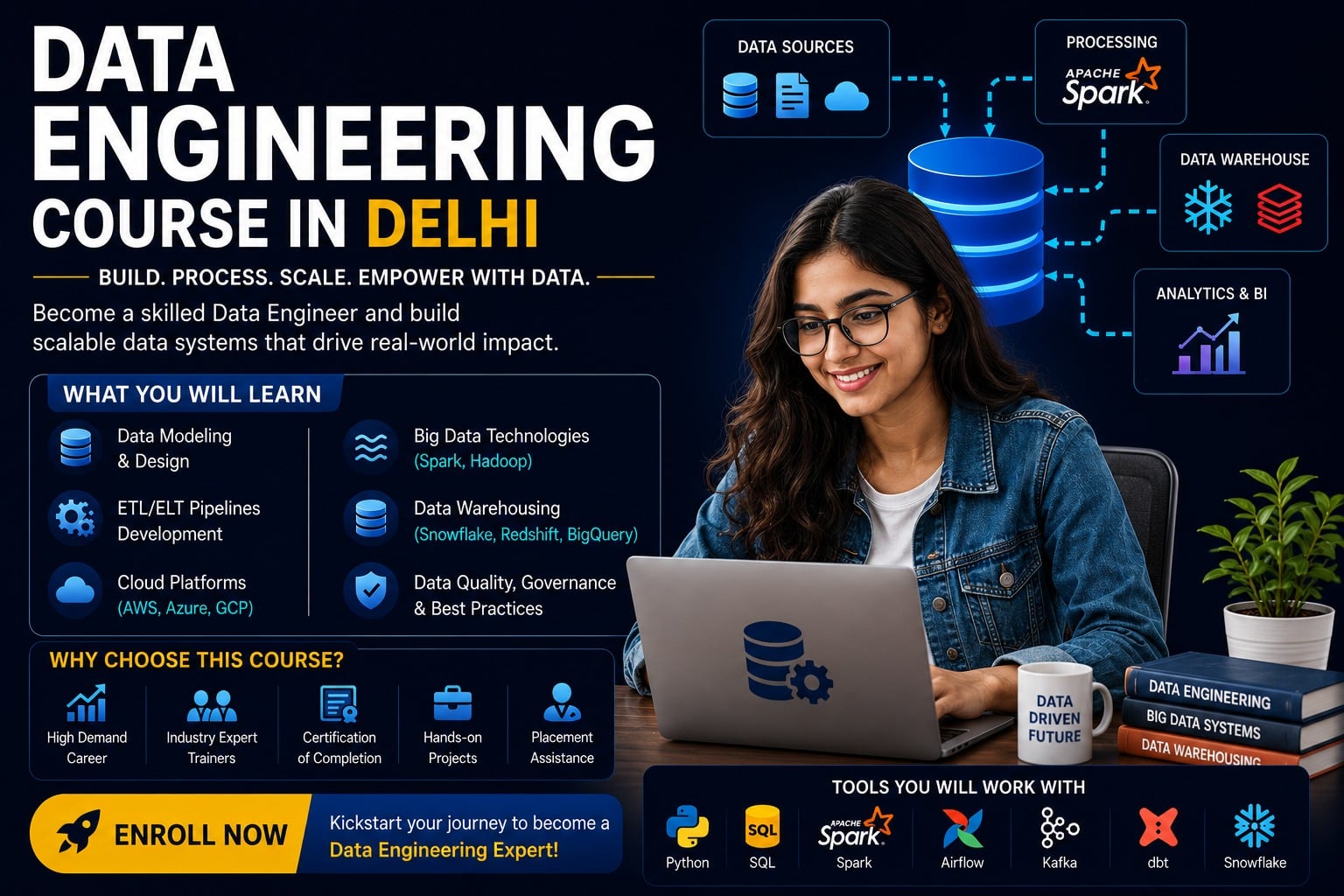 Data Engineering Course in Delhi NCR 2026 – Shifttotech Academy data engineering course in delhi