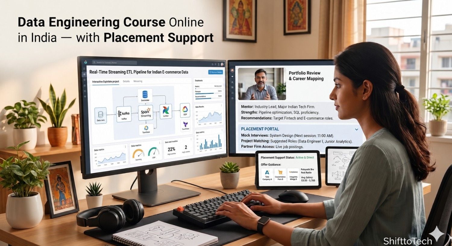 Data Engineering Course in India — ShifttoTech Academy